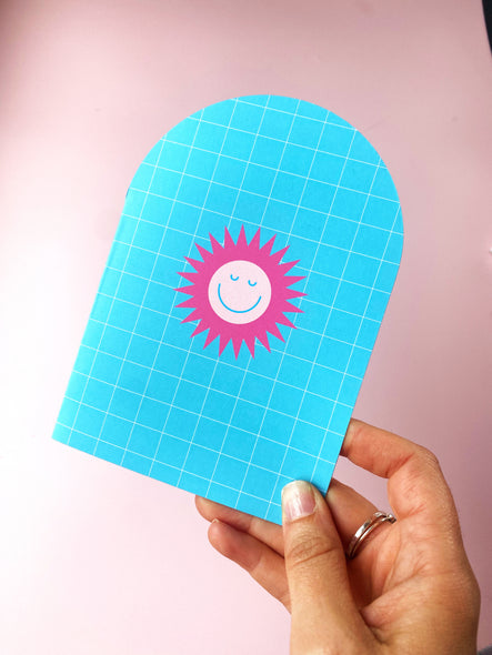 Blue Sun - Arch Card