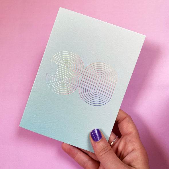 30 birthday - holo