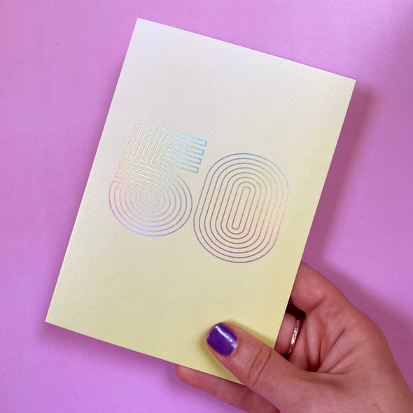 50 birthday - holo