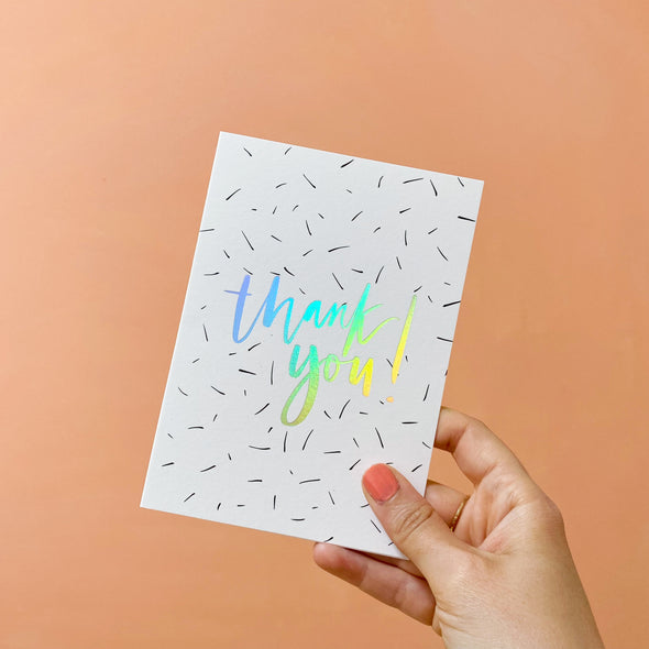 thank you calligraphy - holo