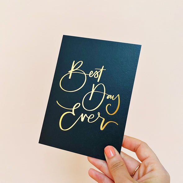 best day ever - gold