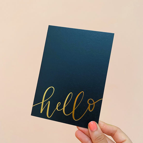 hello - gold