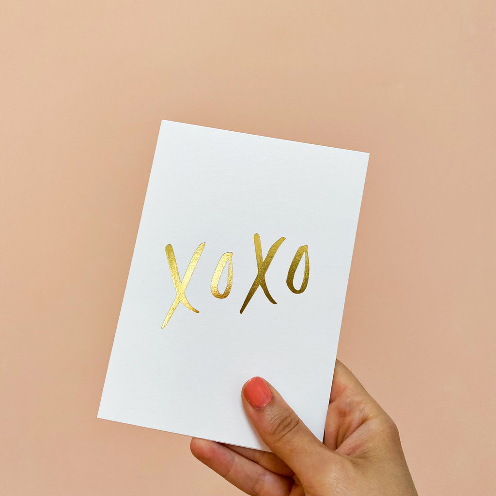 xoxo - gold