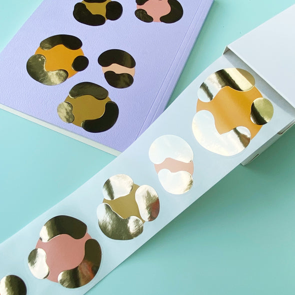 Leopard Print Sticker Roll