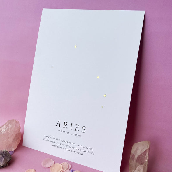 Zodiac Print - Aries