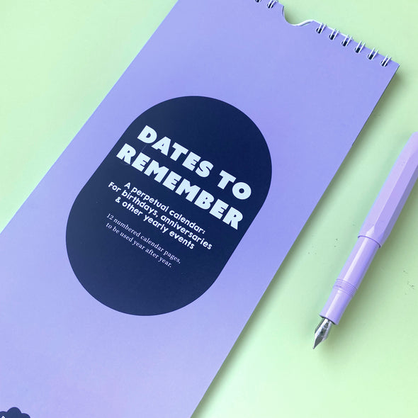 Perpertual Birthday Calendar