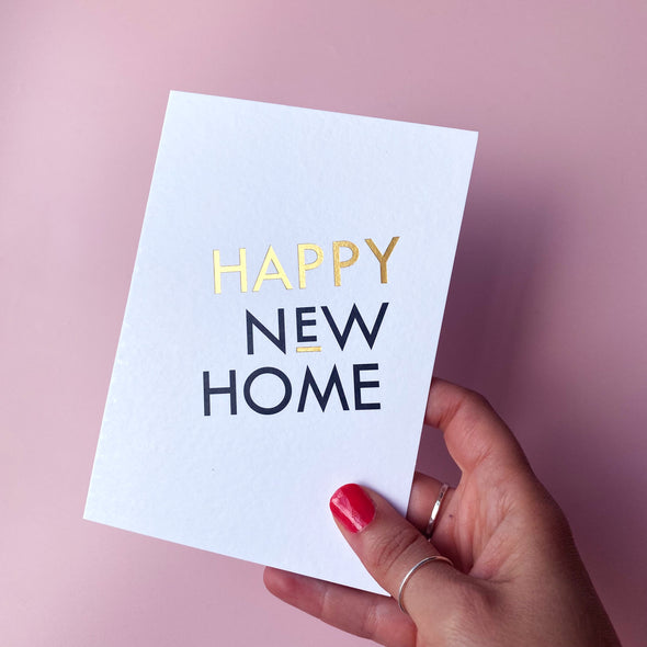 Happy New Home - Gold