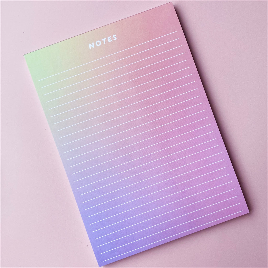 Summer Gradient Notepad