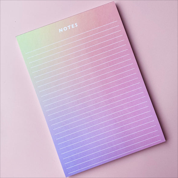 Summer Gradient Notepad