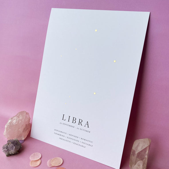 Zodiac Print - Libra