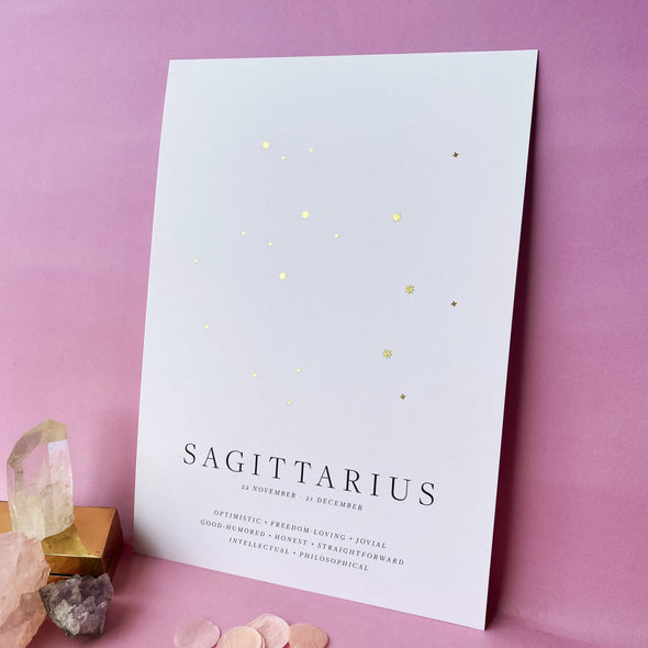 Zodiac Print - Sagittarius