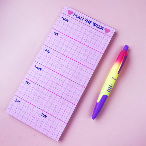 Plan the week - Dopamine Diary Pad