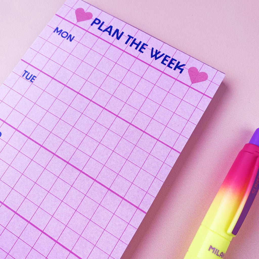 Plan the week - Dopamine Diary Pad