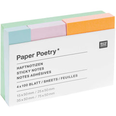 Paper Poetry Mini Sticky Notes