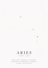 Zodiac Print  - Aries