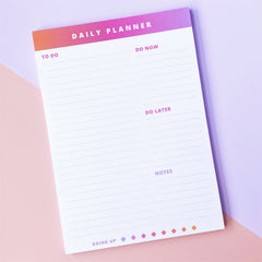 Daily Desk Planner - End of line