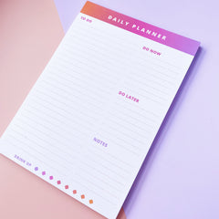 Daily Desk Planner - End of line