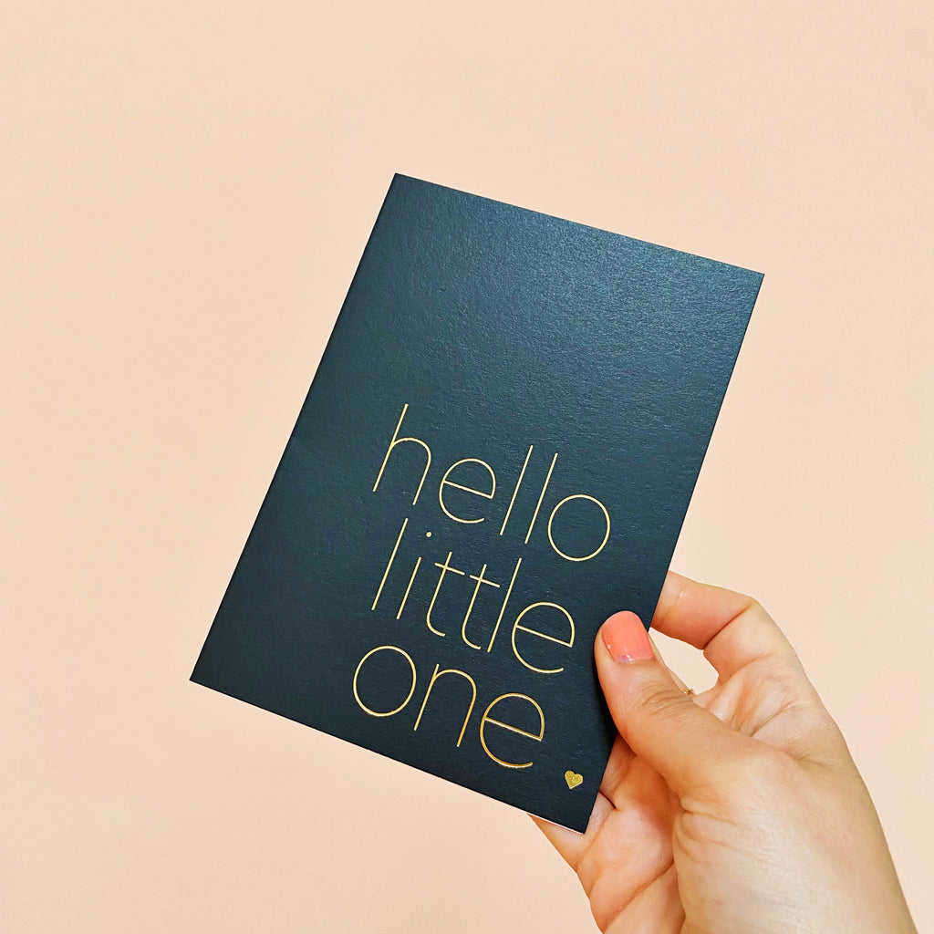 hello little one - gold