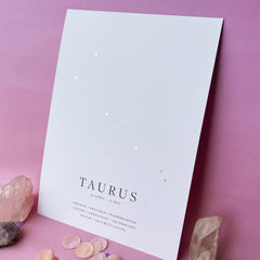 Zodiac Print  - Taurus