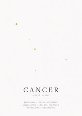 Zodiac Print  - Cancer