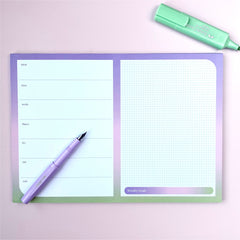Weekly Desk Planner - SECONDS