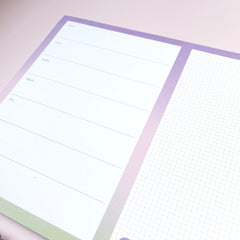 Weekly Desk Planner