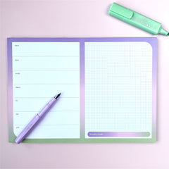 Weekly Desk Planner