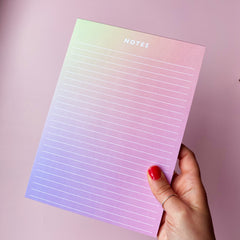 Summer Gradient Notepad