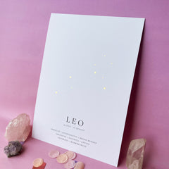 Zodiac Print  - Leo