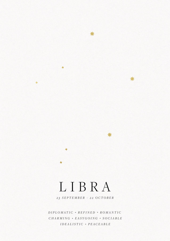 Zodiac Print  - Libra