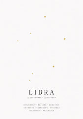 Zodiac Print  - Libra