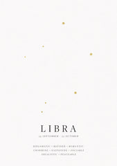 Zodiac Print  - Libra