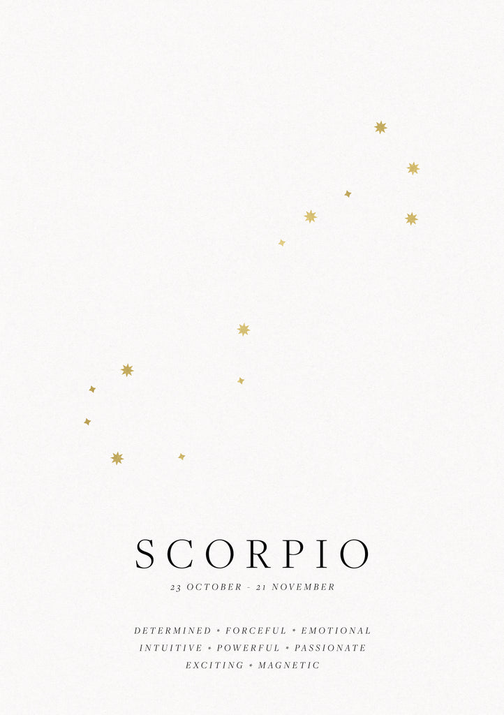 Zodiac Print  - Scorpio