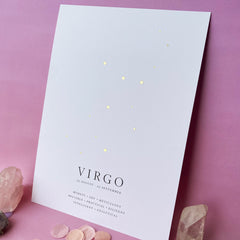 Zodiac Print  - Virgo