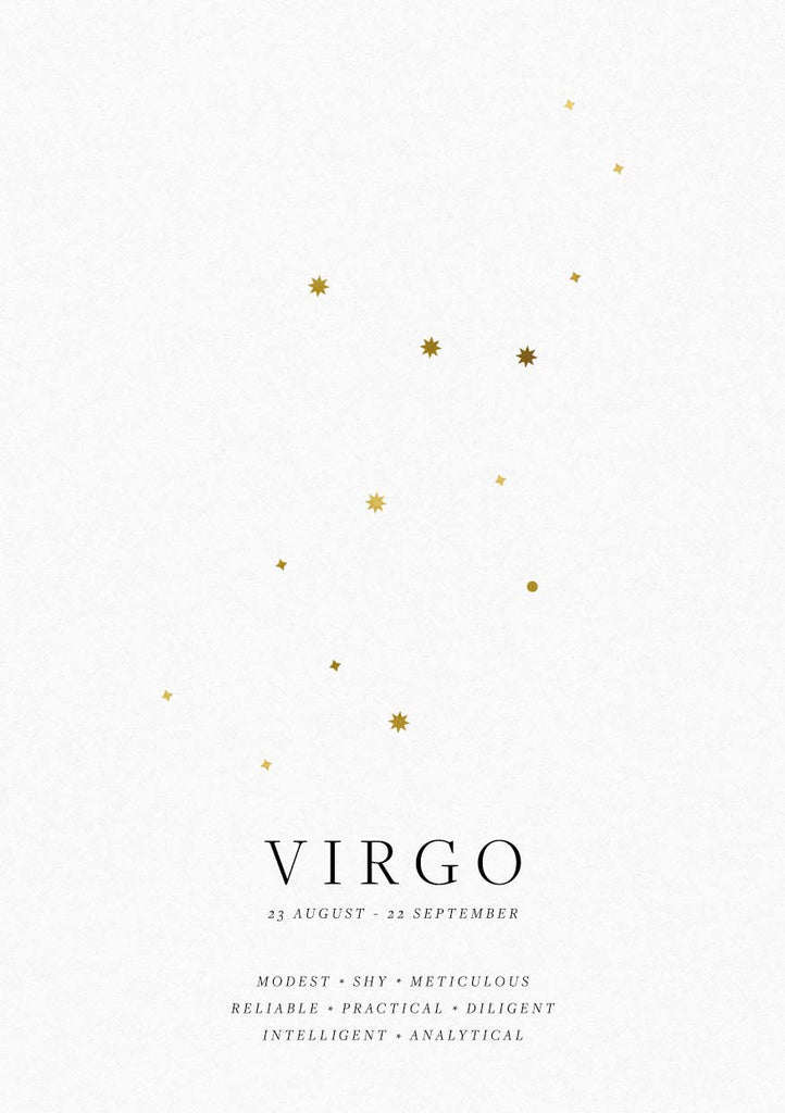 Zodiac Print  - Virgo