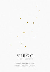 Zodiac Print  - Virgo
