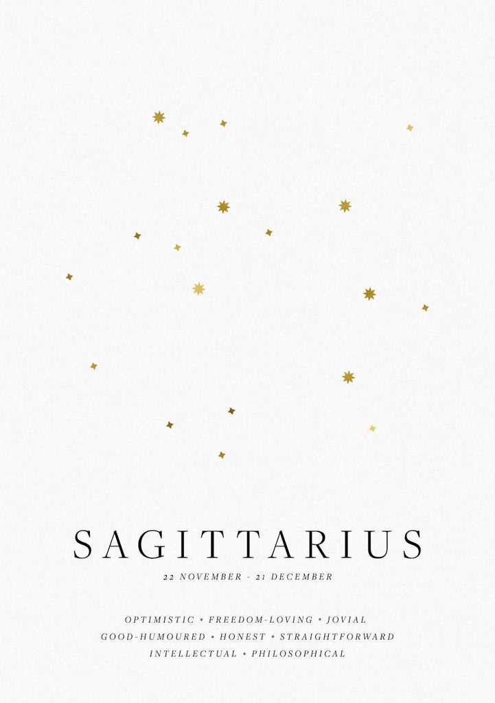 Zodiac Print  - Sagittarius