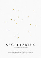 Zodiac Print  - Sagittarius